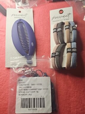 NWT FREE PEOPLE MOVEMENT HAIR  TIES.. BUNDLE OF 3